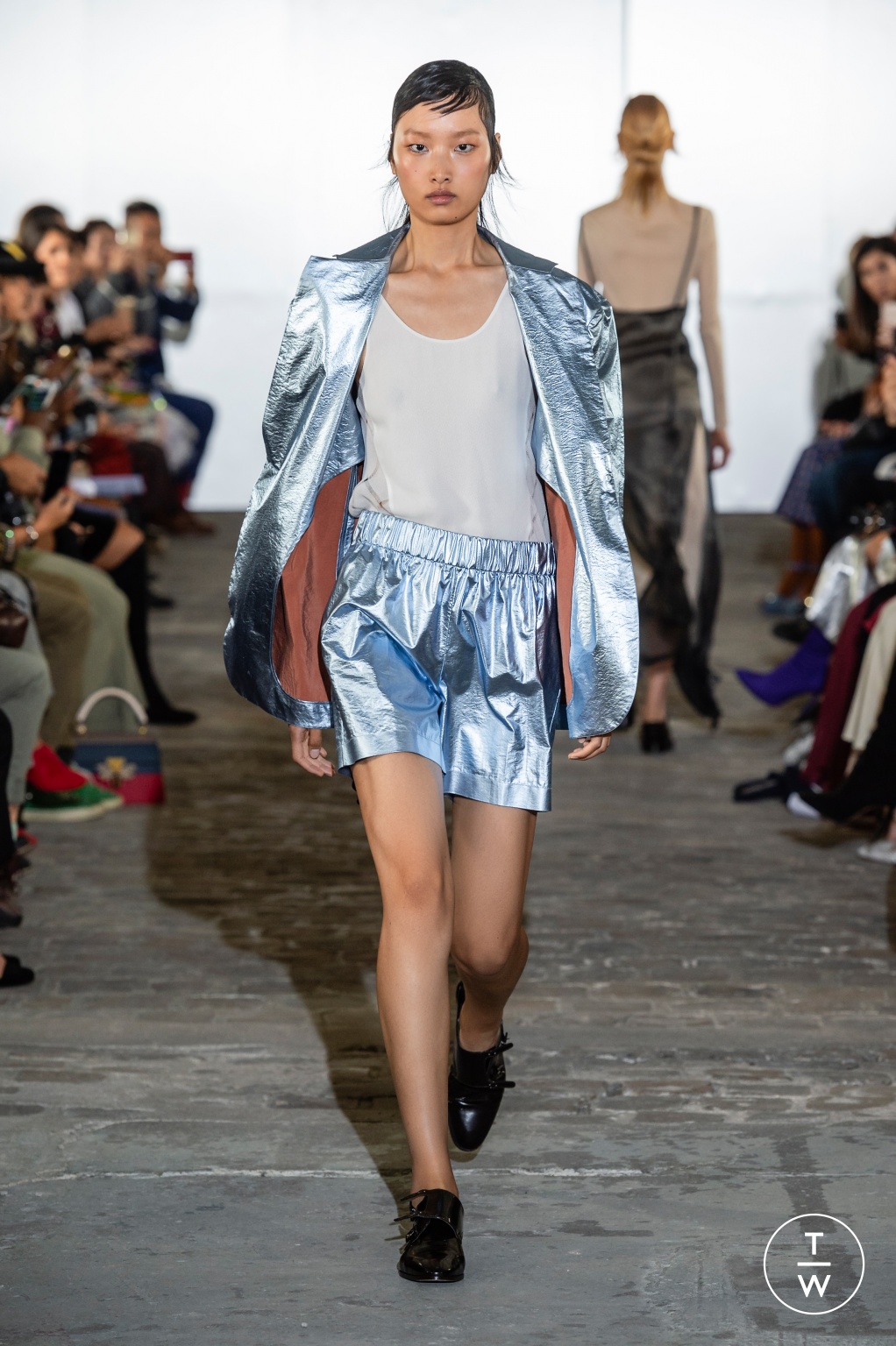 Fashion Week Paris Spring/Summer 2019 look 21 from the Kristina Fidelskaya collection 女装