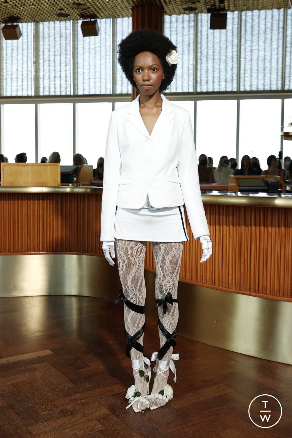 Fashion Week New York Spring/Summer 2022 look 22 from the Maisie Wilen collection womenswear