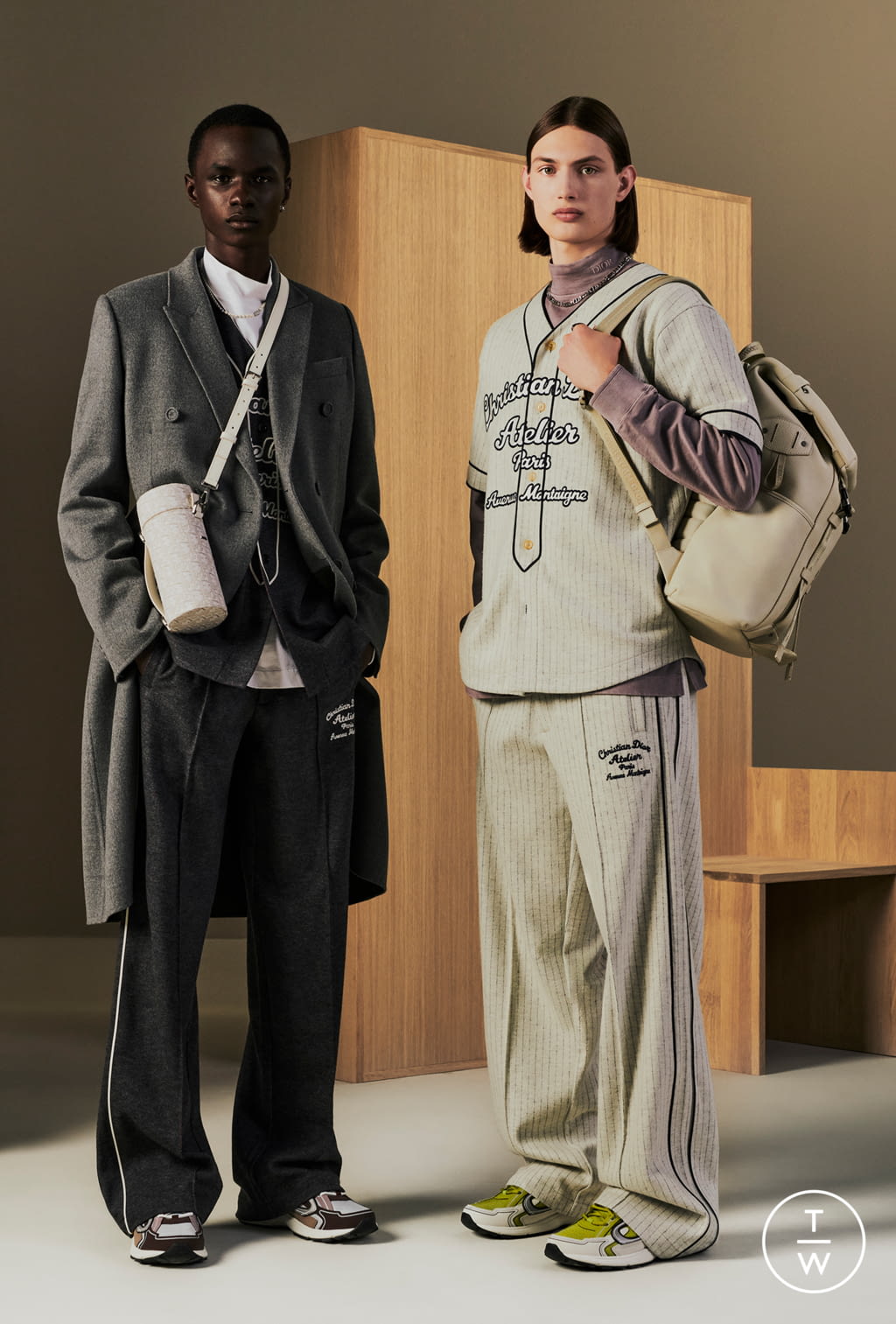 Fashion Week Paris Resort 2022 look 22 from the Dior Men collection menswear