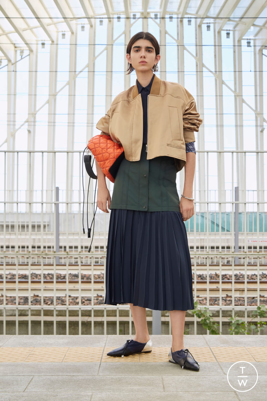 Fashion Week Milan Resort 2019 look 23 from the Sportmax collection 女装