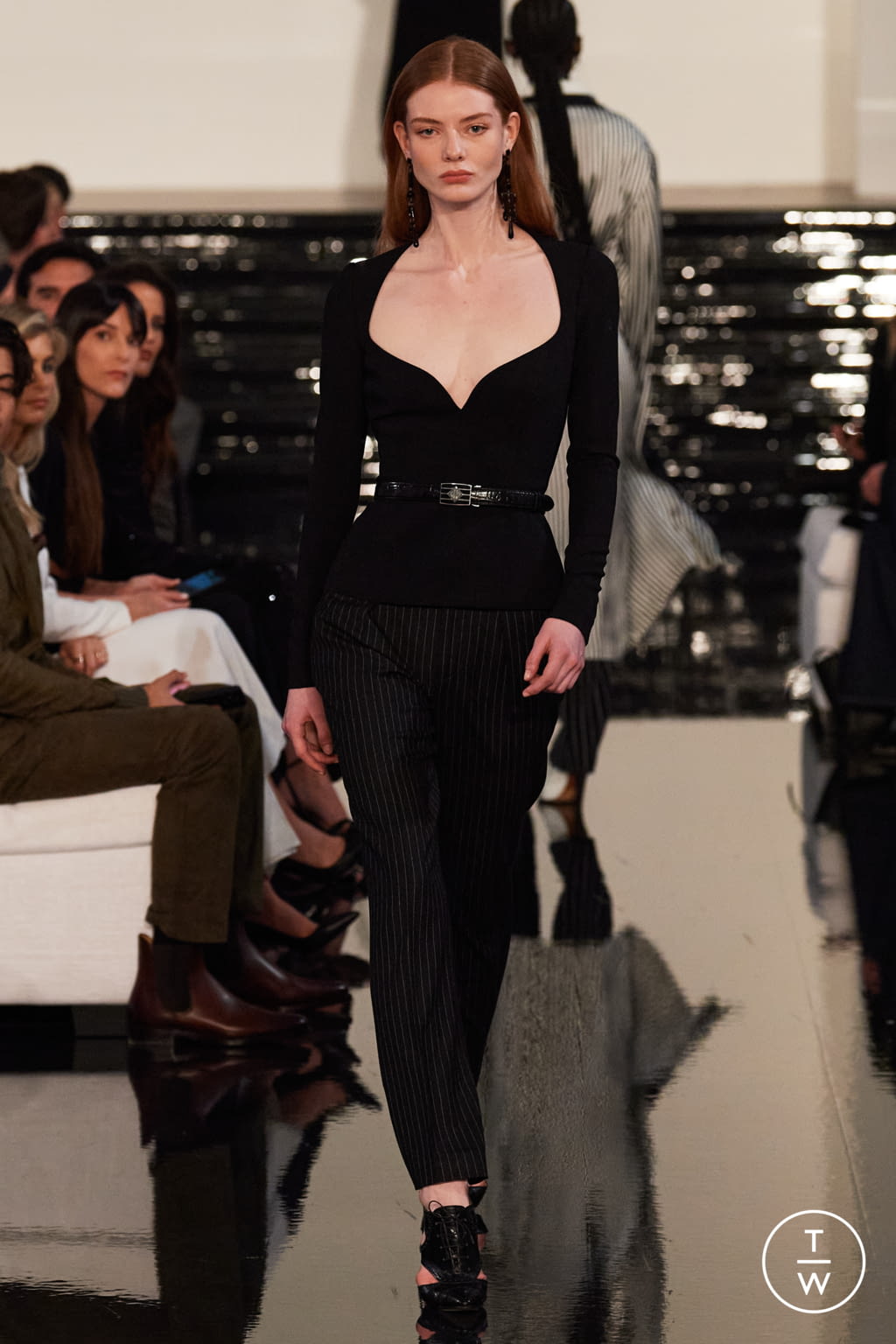 Fashion Week New York Fall/Winter 2022 look 23 de la collection Ralph Lauren womenswear
