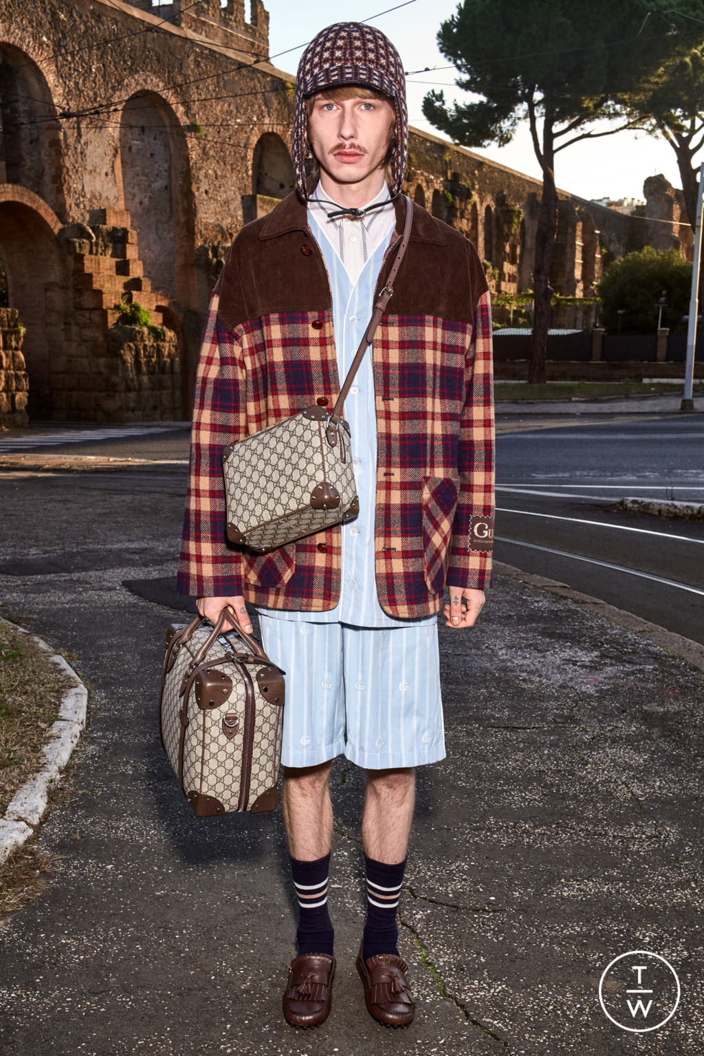 Fashion Week Milan Pre-Fall 2020 look 23 from the Gucci collection menswear