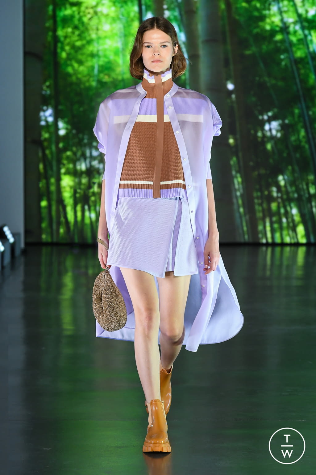 Fashion Week Milan Spring/Summer 2022 look 24 from the Anteprima collection womenswear
