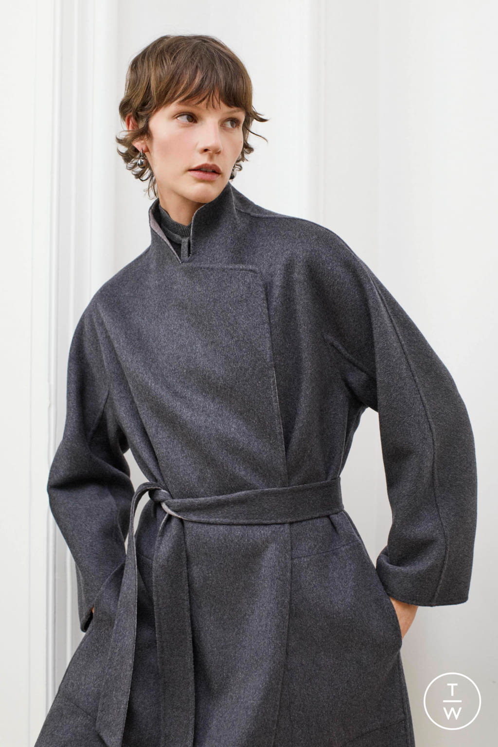 Fashion Week Milan Pre-Fall 2020 look 24 from the Agnona collection womenswear