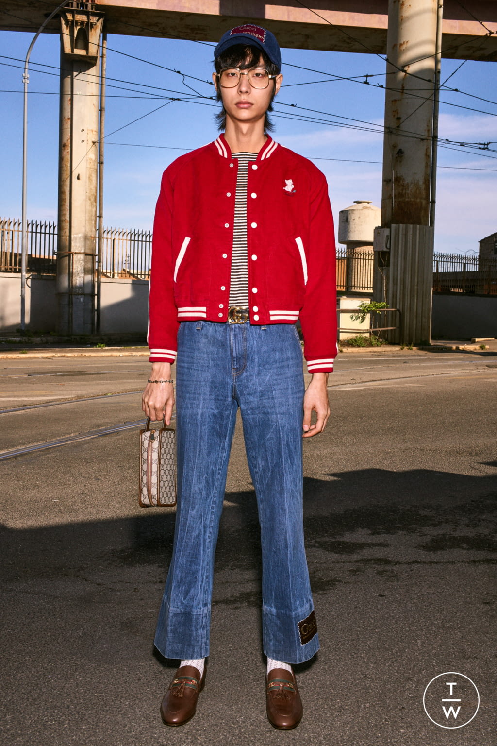 Fashion Week Milan Pre-Fall 2020 look 24 from the Gucci collection menswear