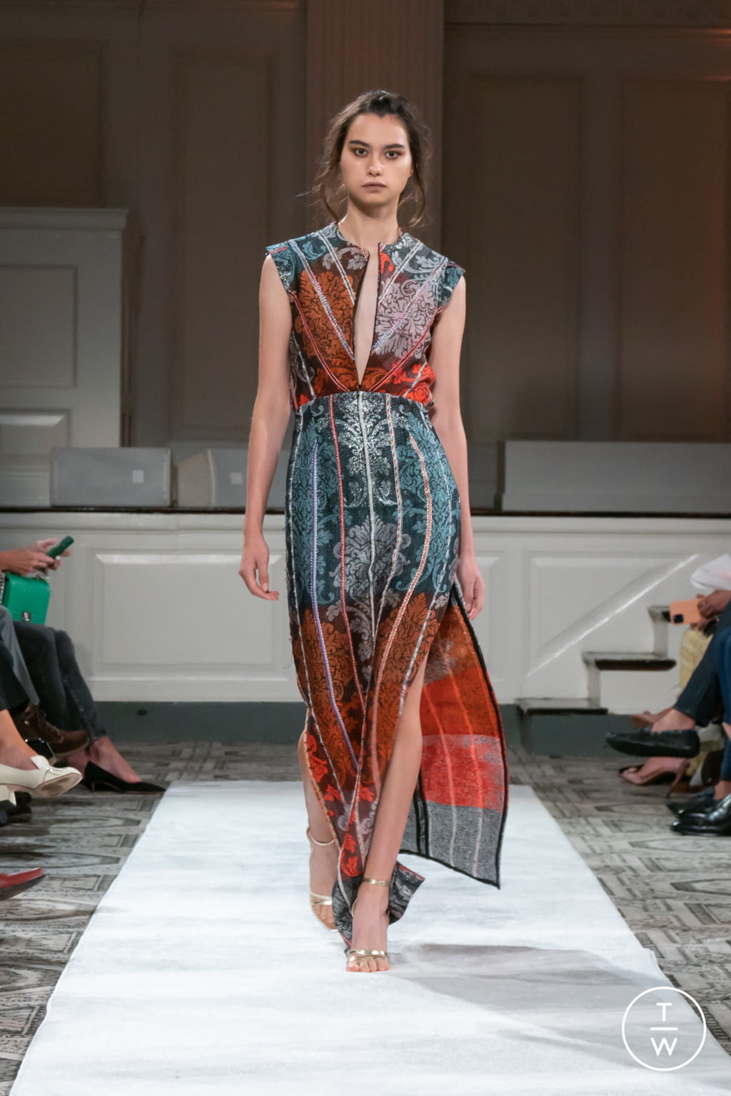 Fashion Week New York Spring/Summer 2022 look 25 from the Frederick Anderson collection womenswear