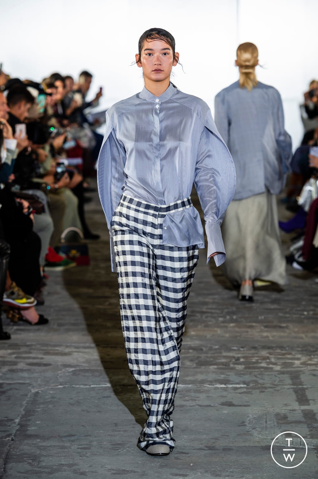 Fashion Week Paris Spring/Summer 2019 look 26 from the Kristina Fidelskaya collection 女装