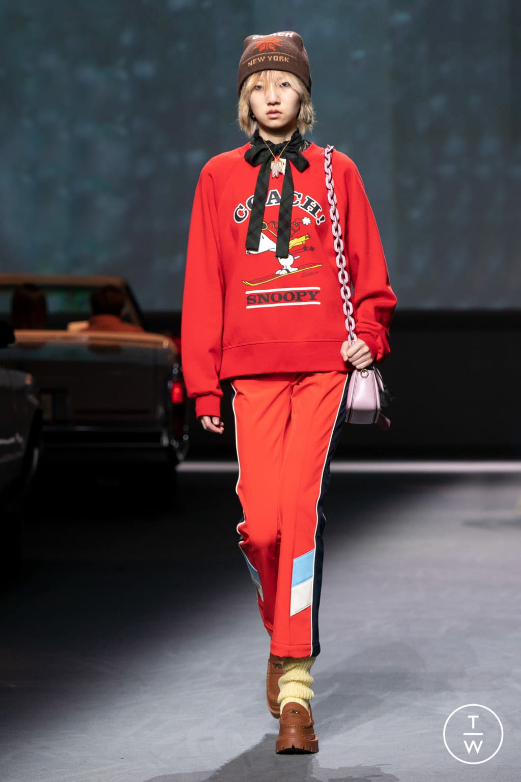 Fashion Week New York Resort 2022 look 26 from the Coach collection 女装
