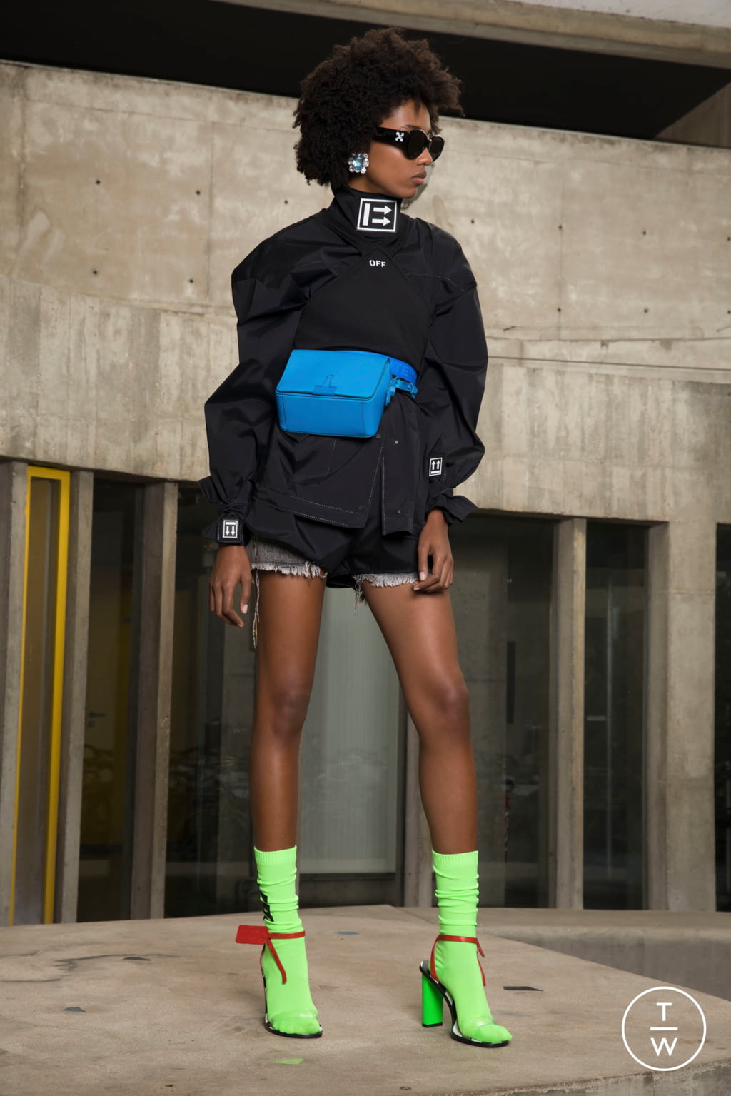 Fashion Week Paris Resort 2019 look 27 from the Off-White collection womenswear