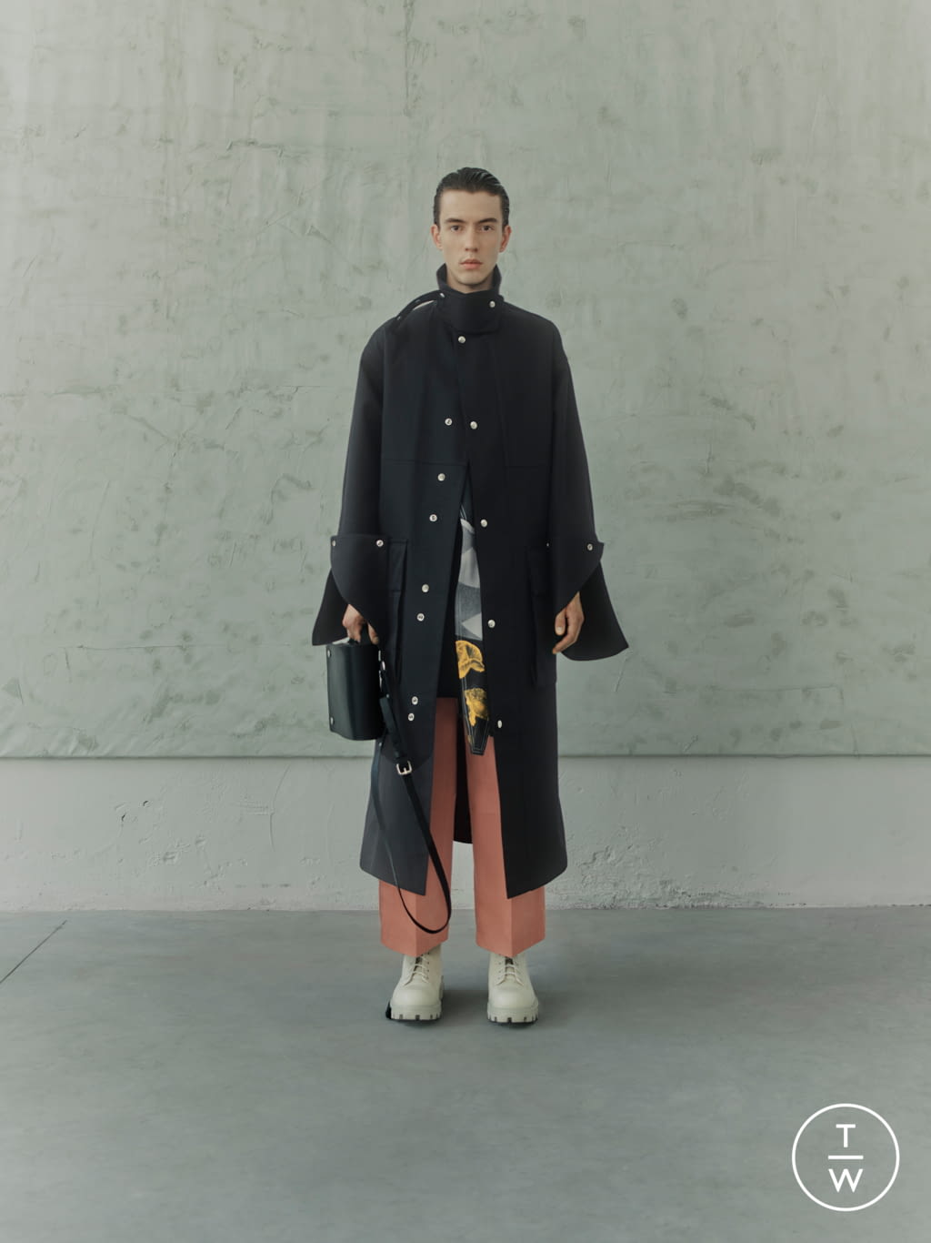Fashion Week Milan Spring/Summer 2021 look 27 from the OAMC collection menswear