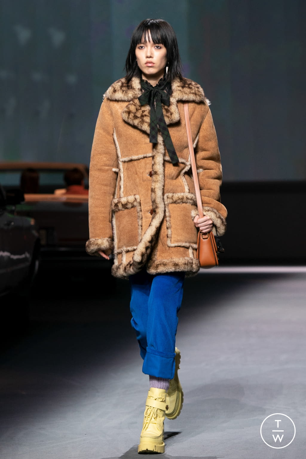 Fashion Week New York Resort 2022 look 27 from the Coach collection womenswear