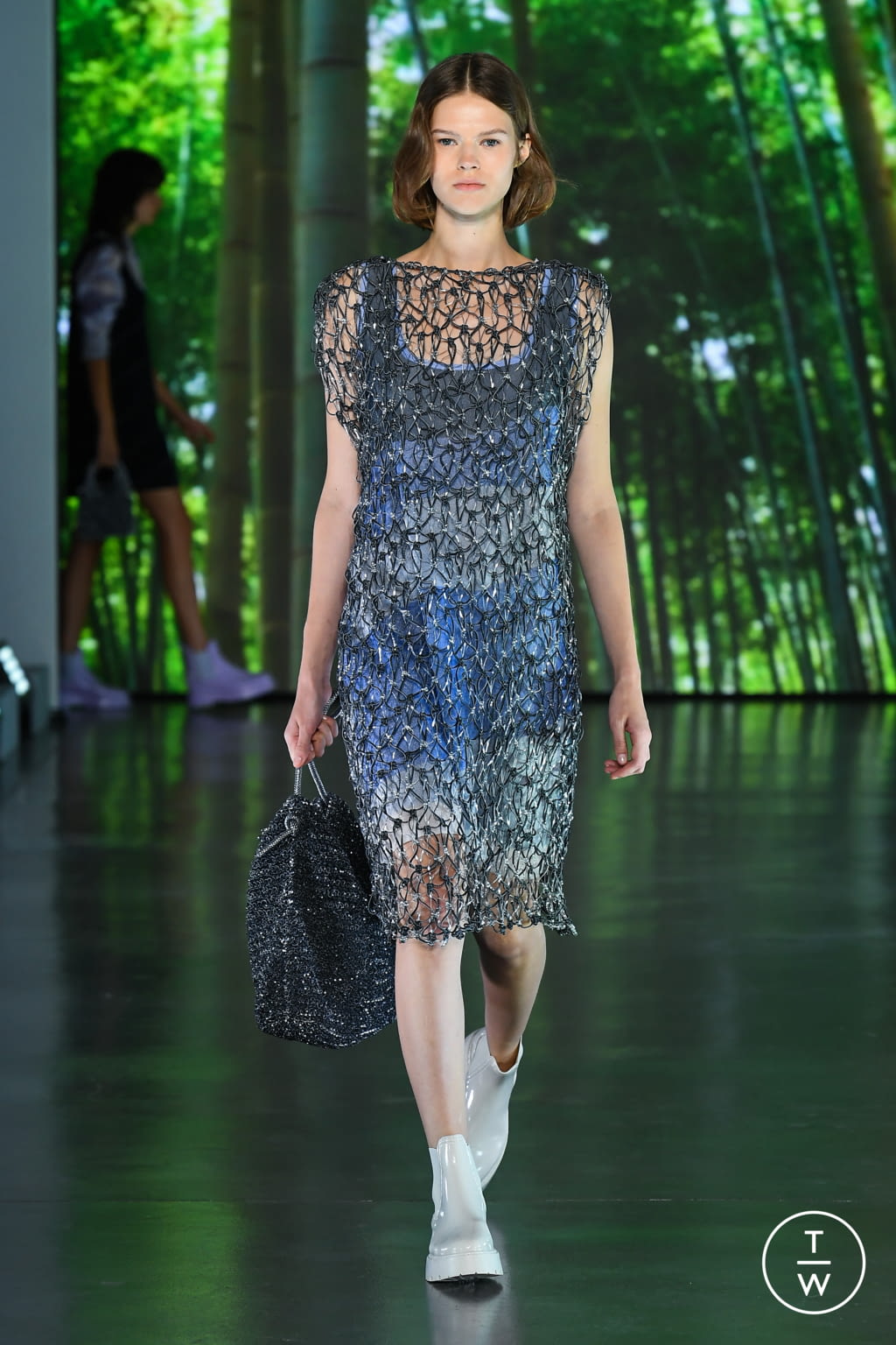 Fashion Week Milan Spring/Summer 2022 look 27 from the Anteprima collection womenswear