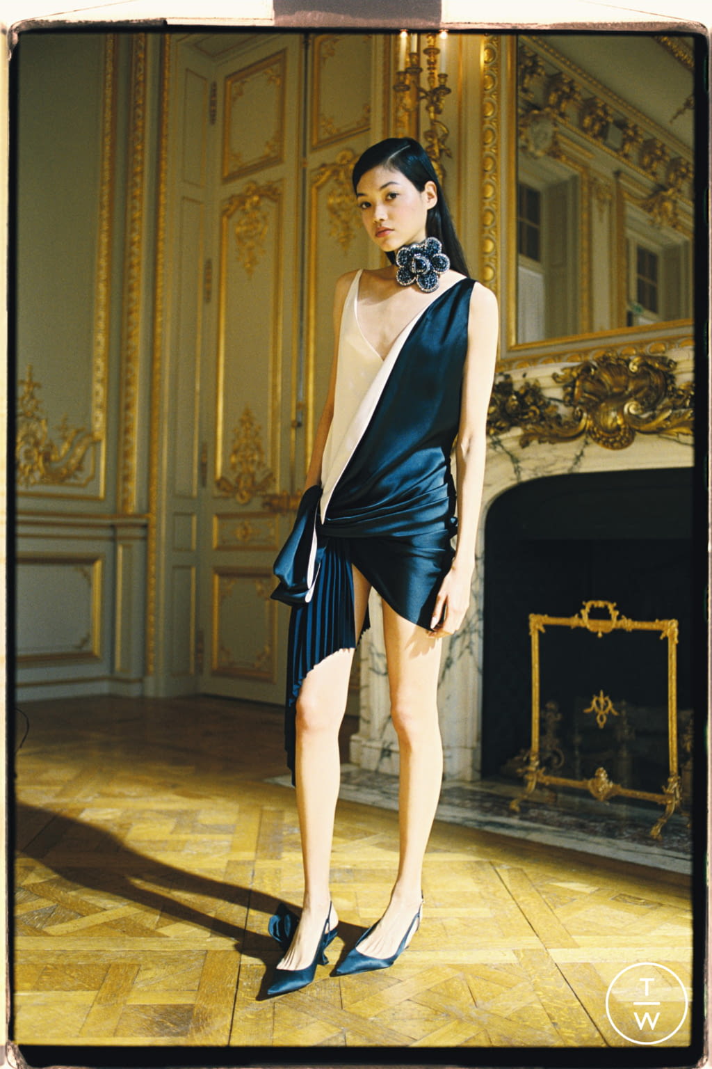 Fashion Week Paris Fall/Winter 2021 look 28 de la collection Lanvin womenswear