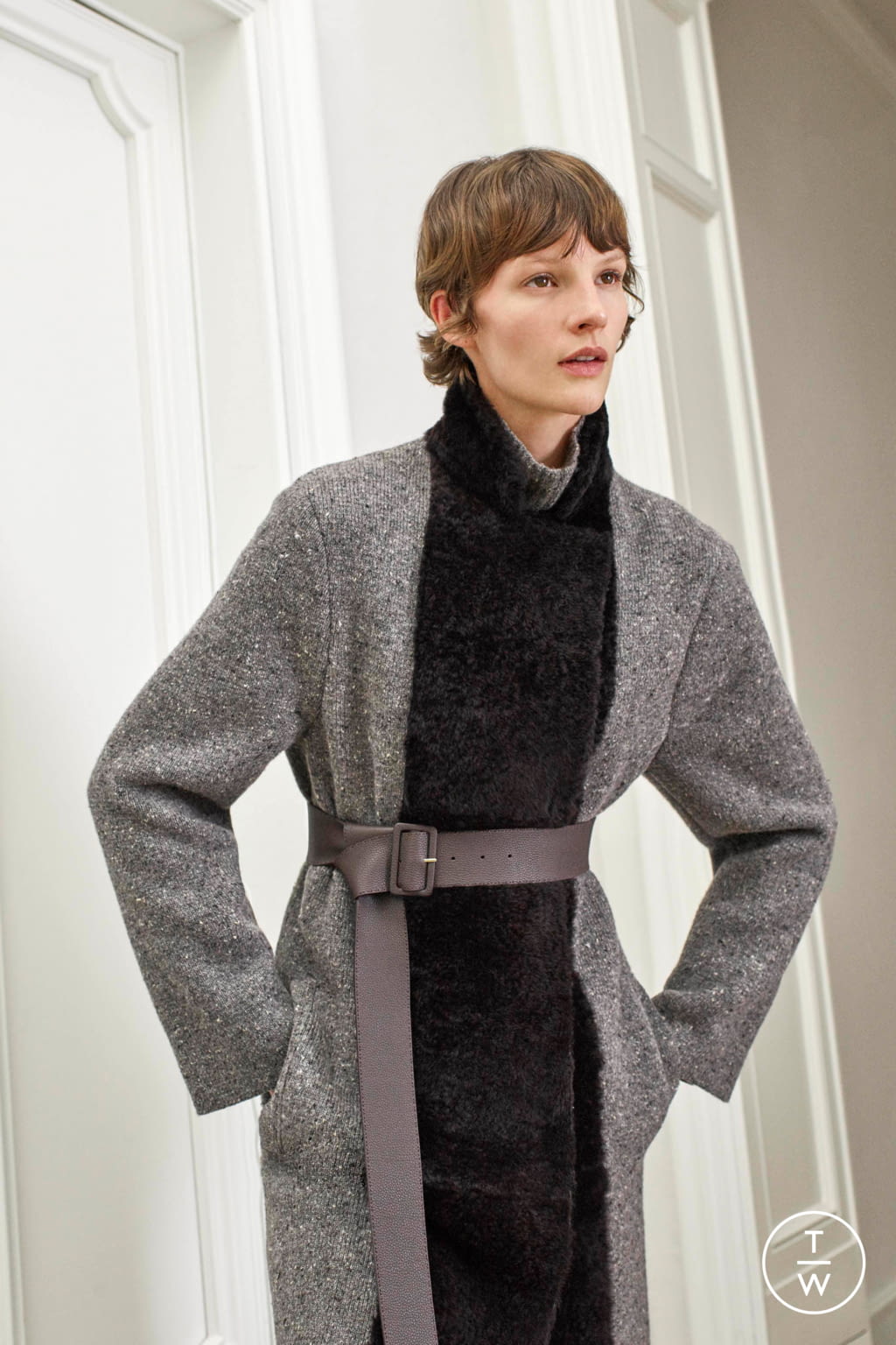 Fashion Week Milan Pre-Fall 2020 look 28 from the Agnona collection 女装