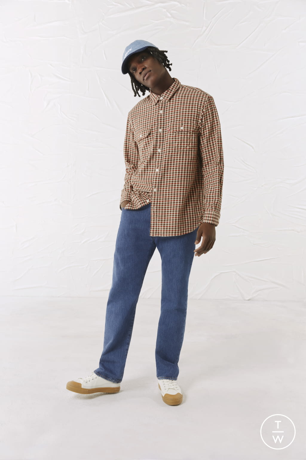 Fashion Week Paris Spring/Summer 2022 look 75 from the LEVIS STORY TOLLING collection womenswear