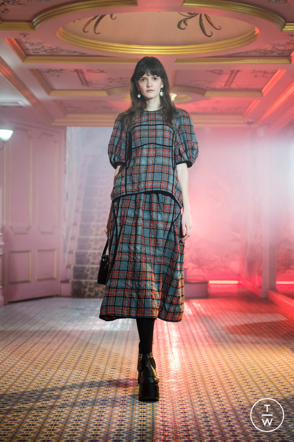 Fashion Week London Fall/Winter 2021 look 3 from the BMUET(TE) collection 女装