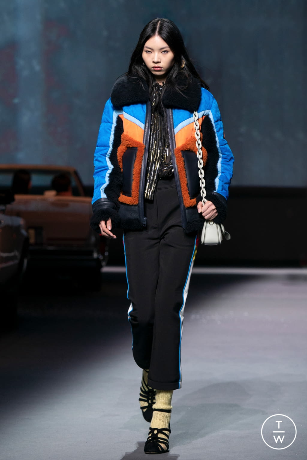Fashion Week New York Resort 2022 look 3 de la collection Coach womenswear