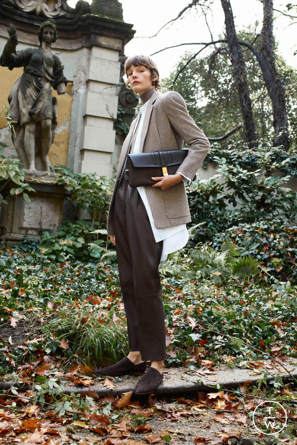Fashion Week Milan Pre-Fall 2020 look 3 from the Agnona collection 女装
