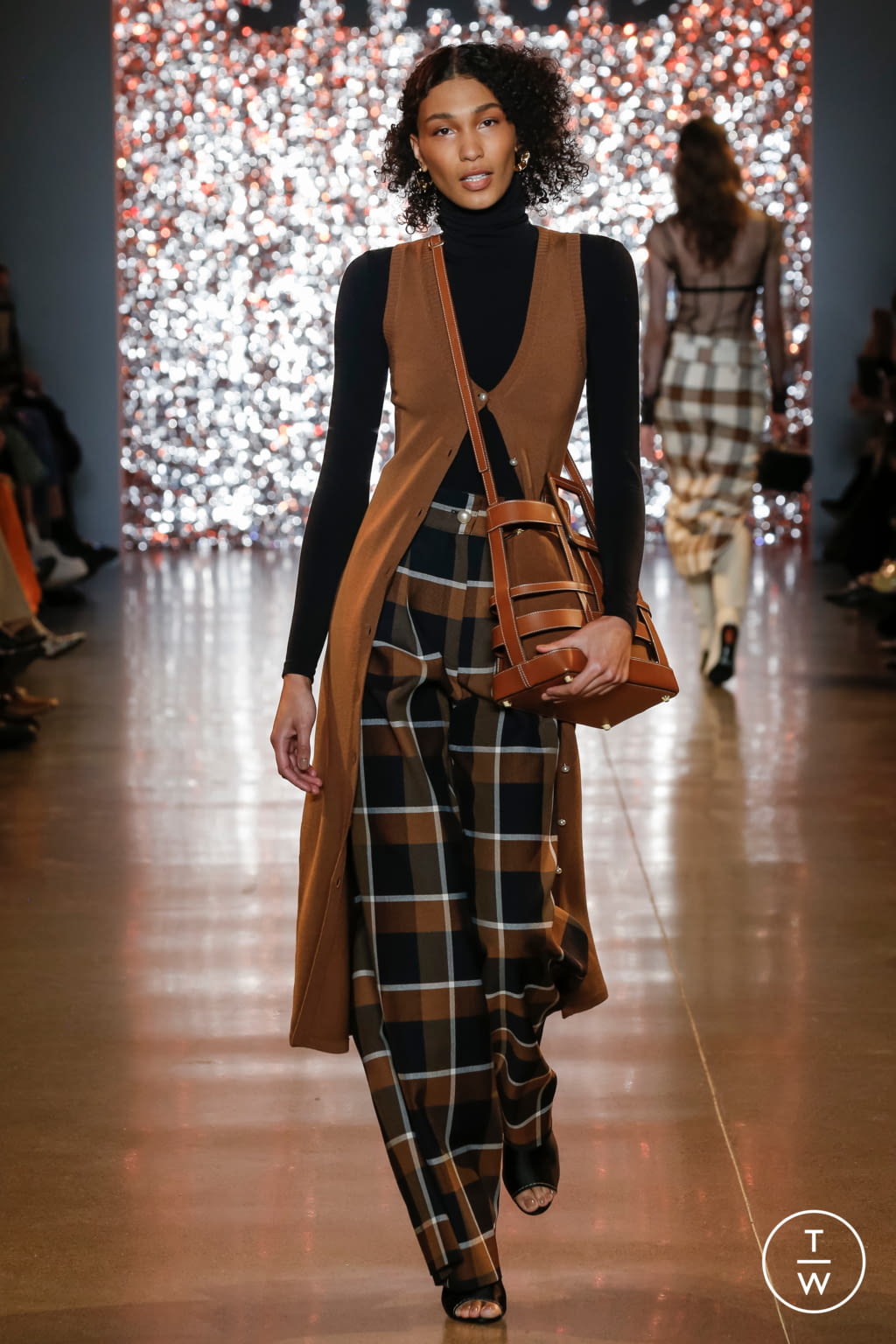 Fashion Week New York Fall/Winter 2019 look 3 from the Staud collection 女装