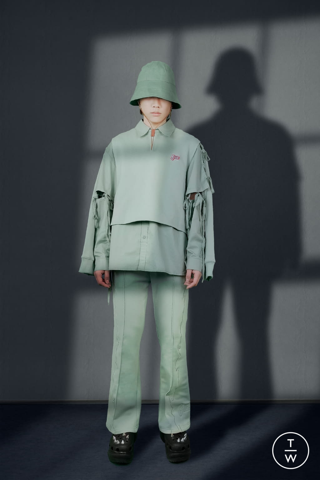 Fashion Week London Fall/Winter 2021 look 6 from the 8IGB community clothing collection menswear