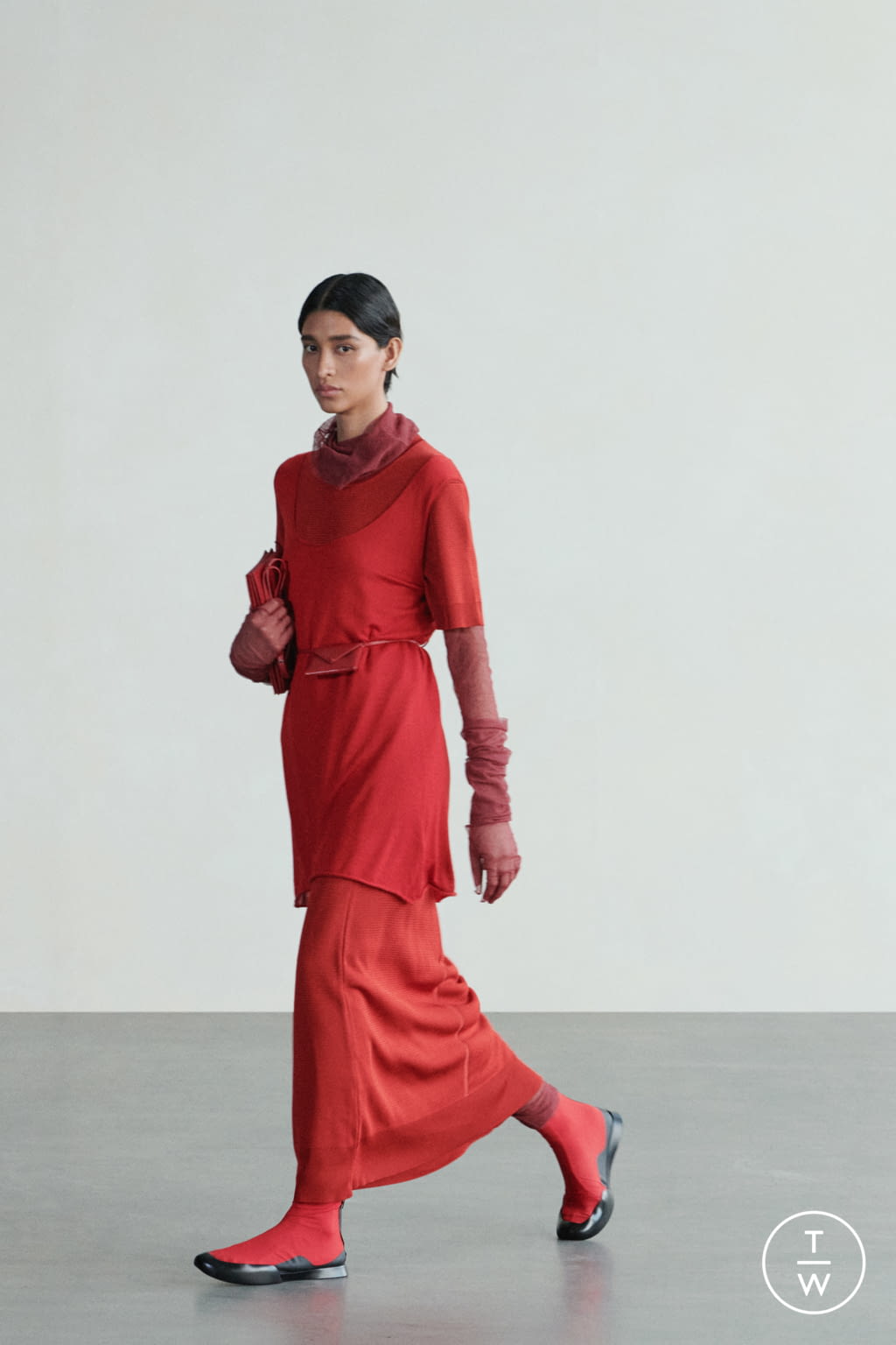 Fashion Week New York Spring/Summer 2022 look 30 from the The Row collection 女装