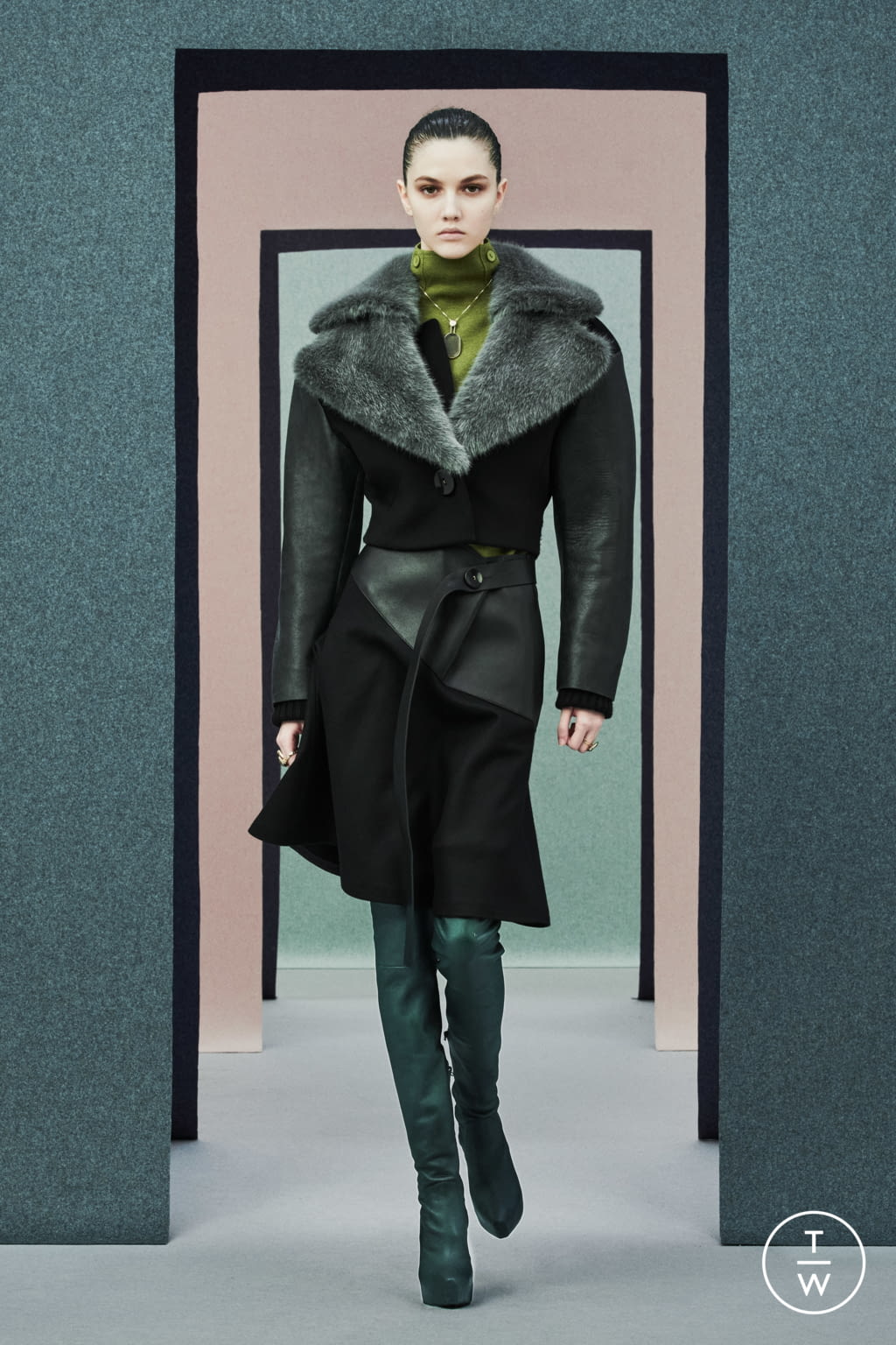 Fashion Week Milan Fall/Winter 2021 look 30 from the Ports 1961 collection womenswear