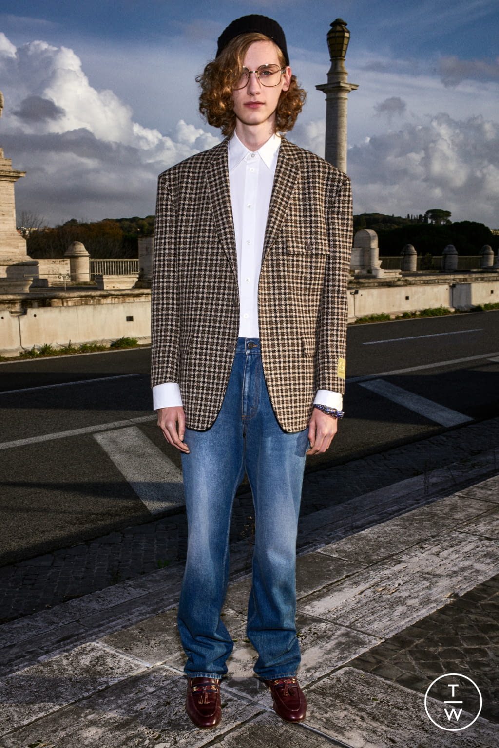 Fashion Week Milan Pre-Fall 2020 look 30 from the Gucci collection menswear