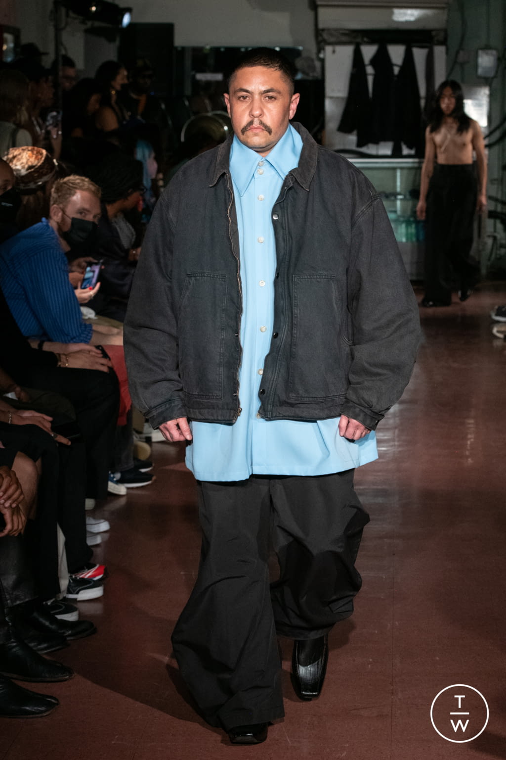 Fashion Week New York Spring/Summer 2022 look 31 from the Willy Chavarria collection 男装