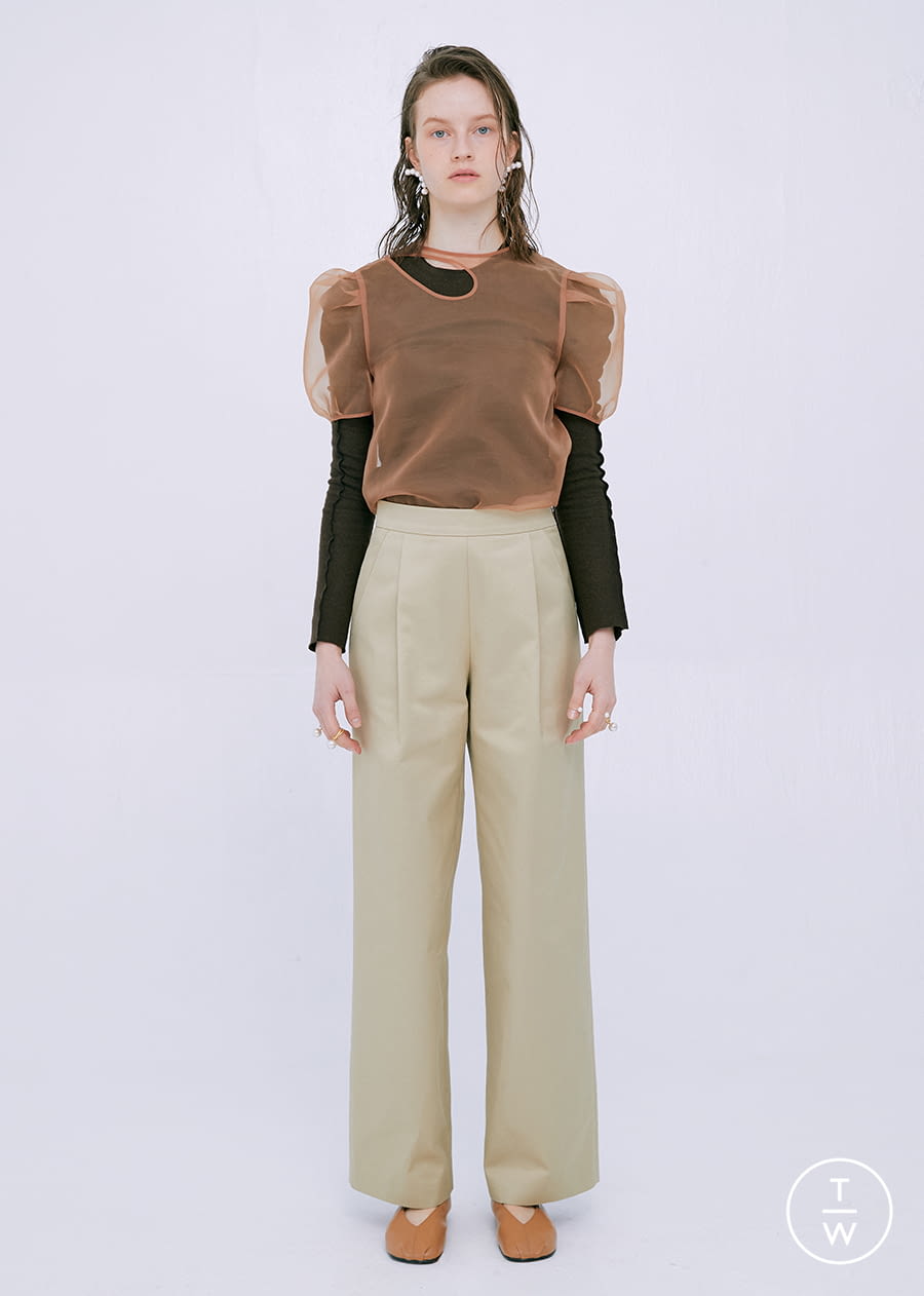 Fashion Week New York Fall/Winter 2021 look 31 de la collection Concept Korea womenswear