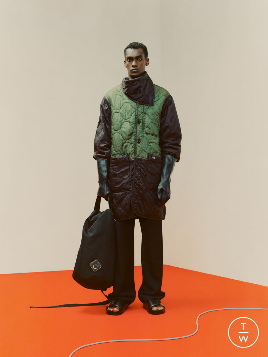 Fashion Week Paris Spring/Summer 2022 look 32 de la collection OAMC menswear