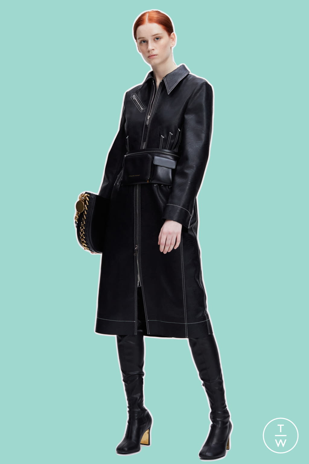 Fashion Week Paris Pre-Fall 2021 look 32 from the Stella McCartney collection womenswear