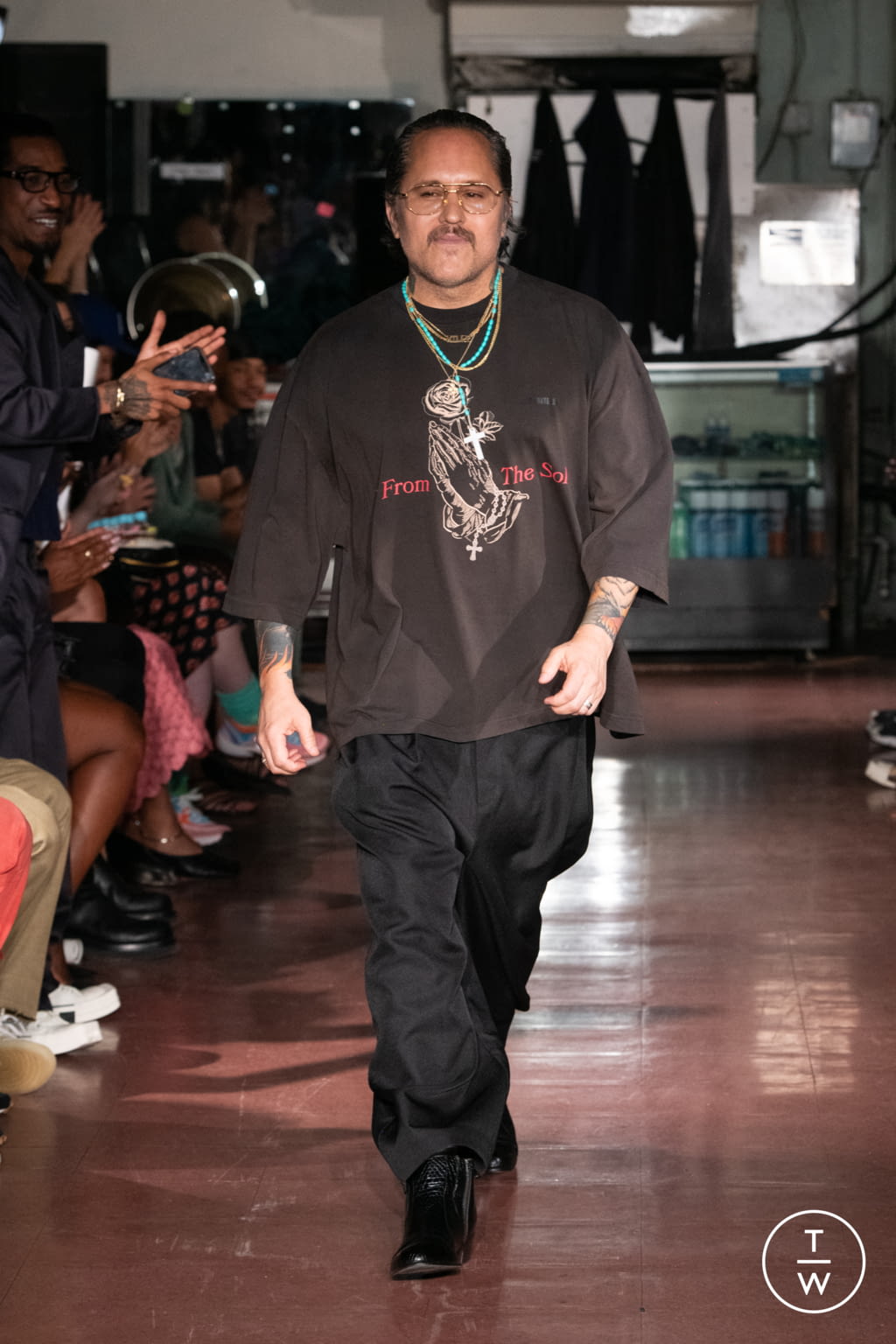 Fashion Week New York Spring/Summer 2022 look 34 from the Willy Chavarria collection 男装