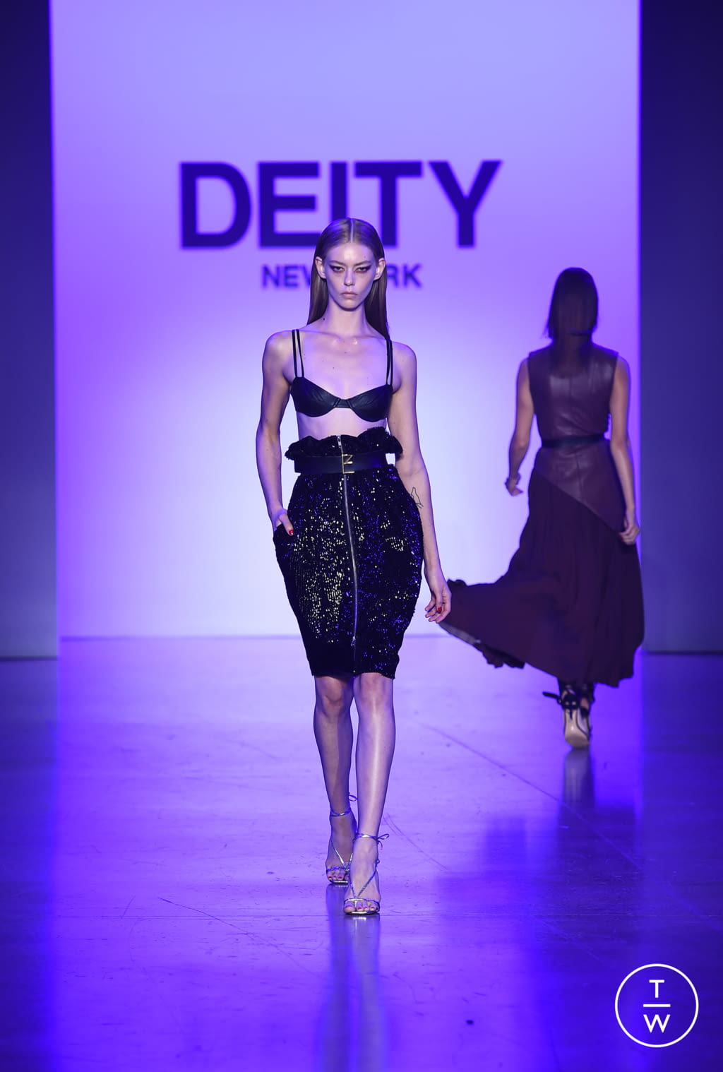 Fashion Week New York Spring/Summer 2022 look 33 from the Deity collection 女装