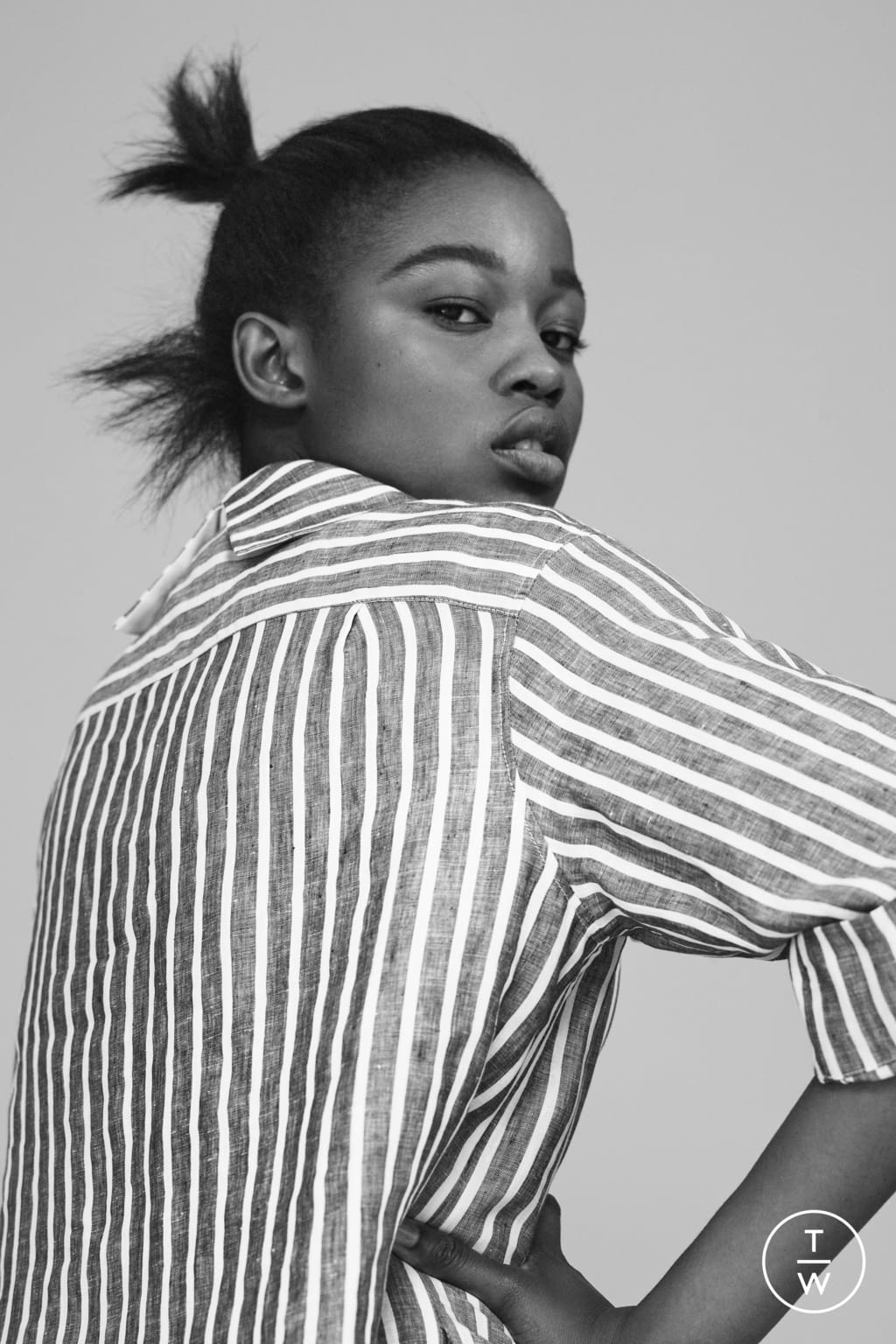 Fashion Week London Spring/Summer 2022 look 35 from the Margaret Howell collection 女装