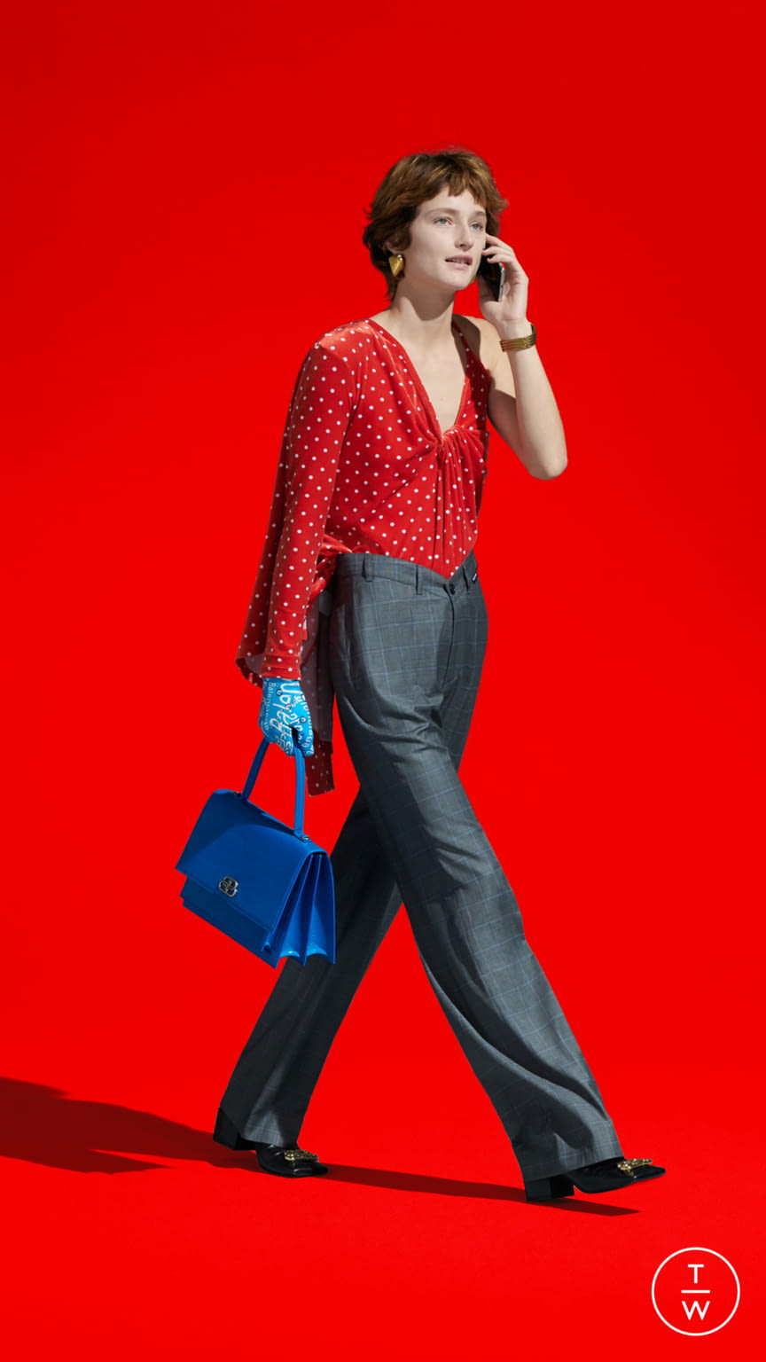 Fashion Week Paris Pre-Fall 2019 look 35 de la collection Balenciaga womenswear