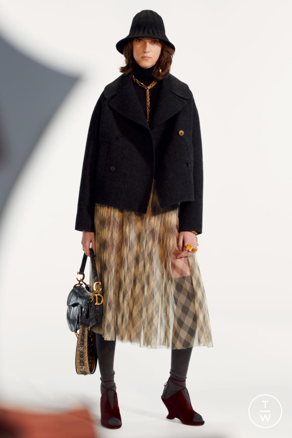 Fashion Week Paris Pre-Fall 2019 look 36 from the Christian Dior collection 女装