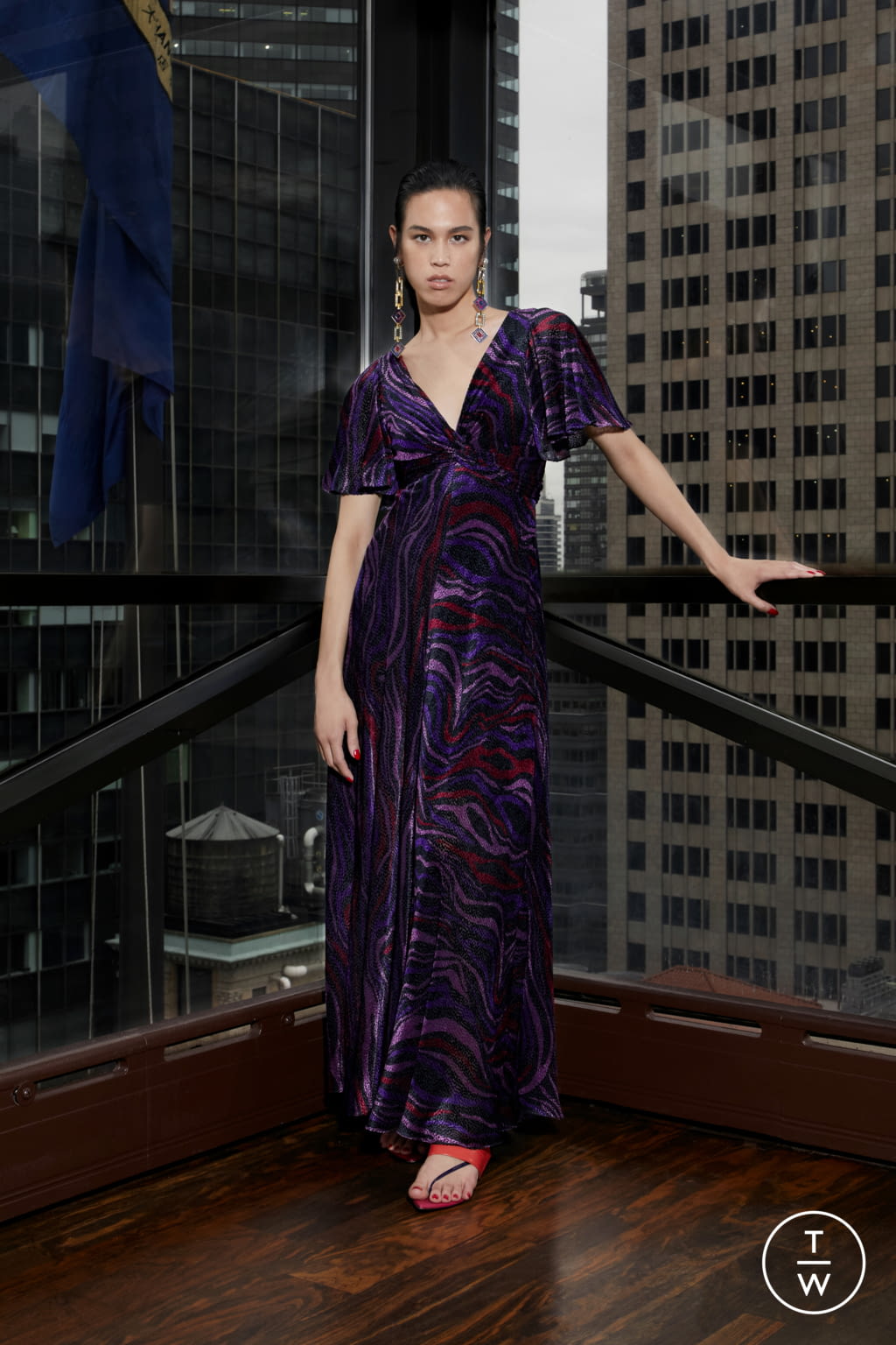 Fashion Week New York Resort 2020 look 36 from the Prabal Gurung collection 女装