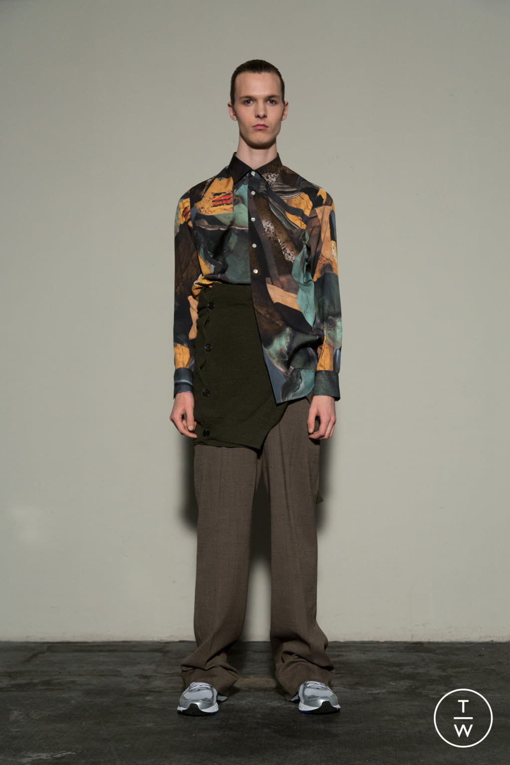 Fashion Week Paris Fall/Winter 2020 look 18 from the Duarte collection menswear