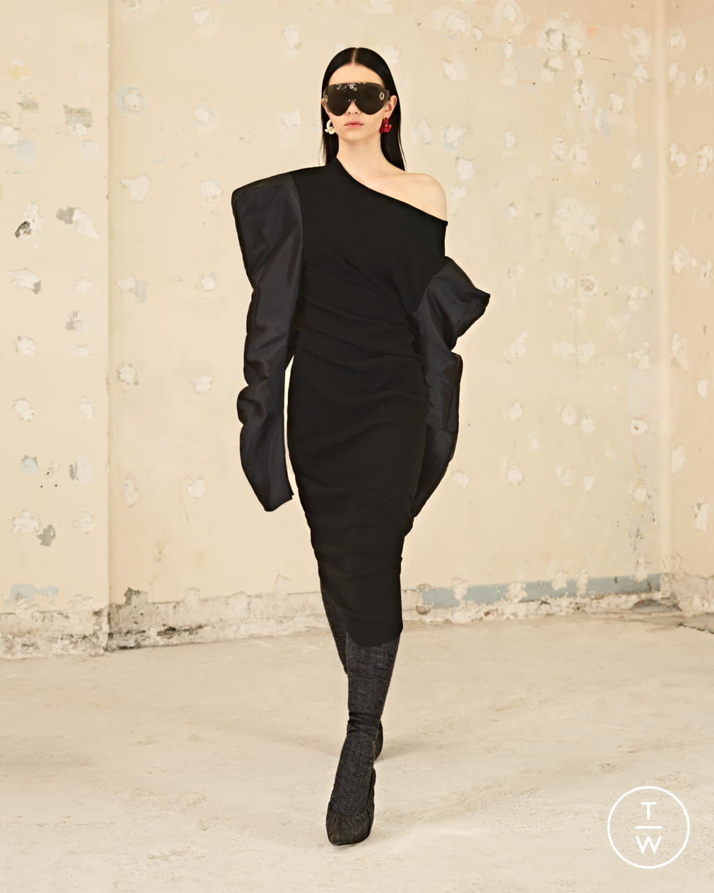 Fashion Week Paris Fall/Winter 2021 look 37 de la collection Acne Studios womenswear