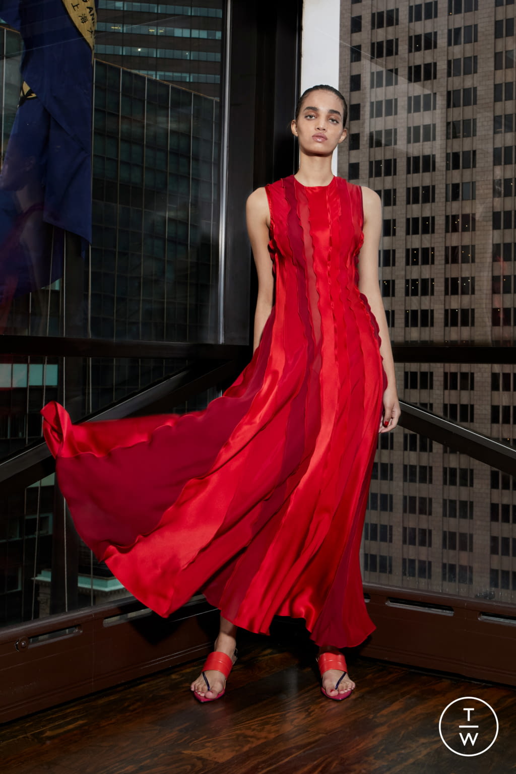 Fashion Week New York Resort 2020 look 37 from the Prabal Gurung collection 女装