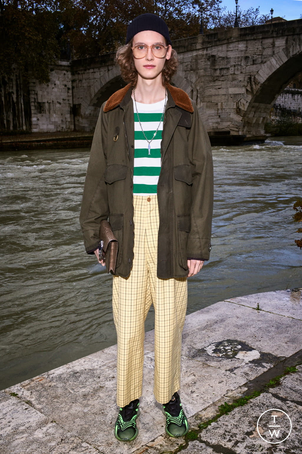 Fashion Week Milan Pre-Fall 2020 look 38 from the Gucci collection menswear