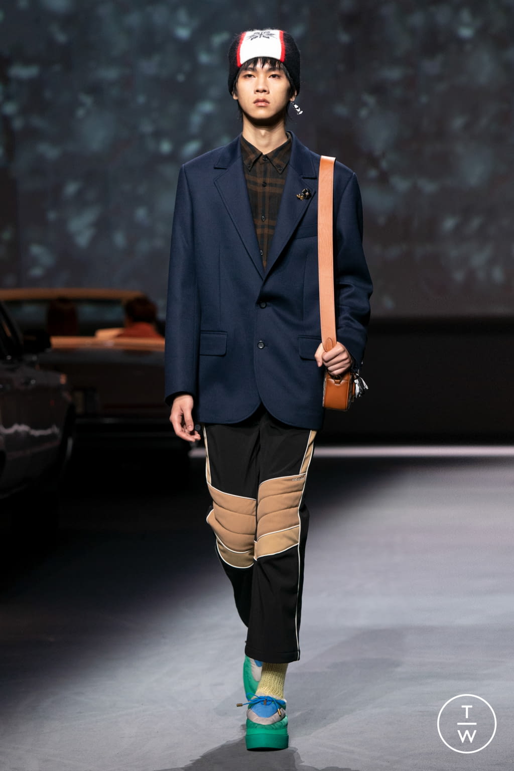 Fashion Week New York Resort 2022 look 39 from the Coach collection 女装