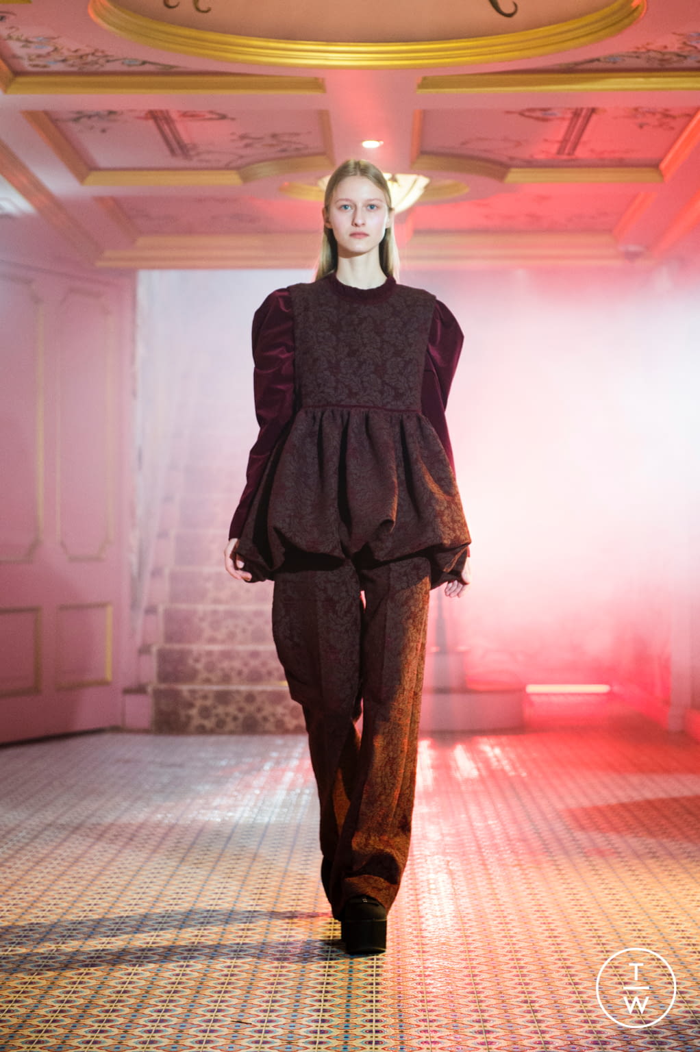 Fashion Week London Fall/Winter 2021 look 4 from the BMUET(TE) collection womenswear