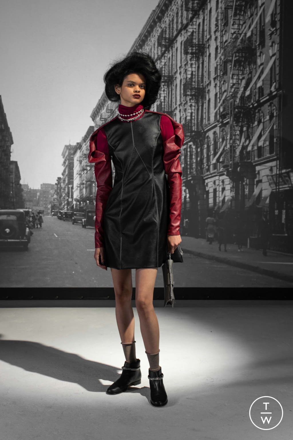Fashion Week New York Fall/Winter 2021 look 4 de la collection Bibhu Mohapatra womenswear