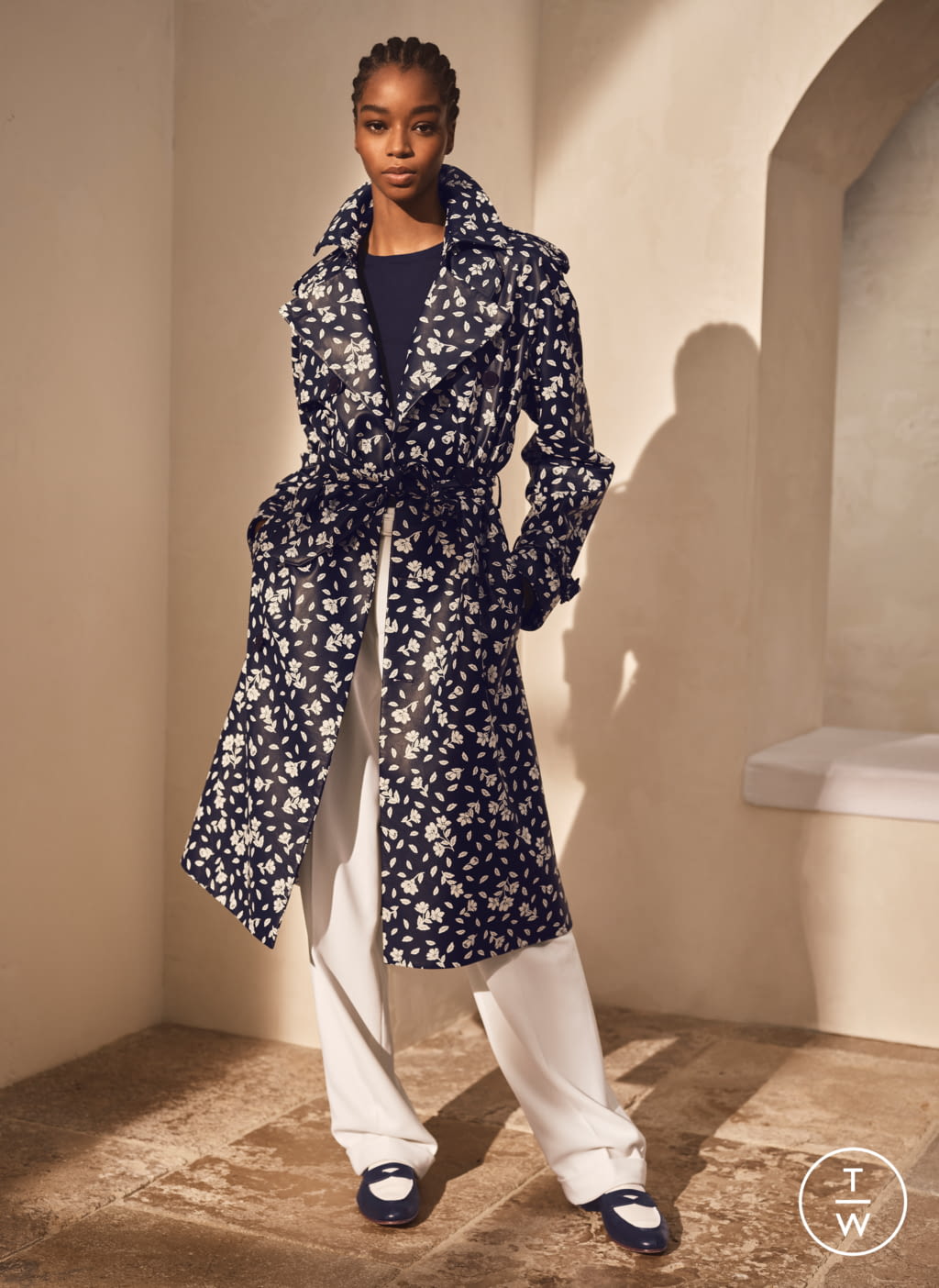 Fashion Week New York Spring/Summer 2021 look 3 from the Ralph Lauren collection womenswear