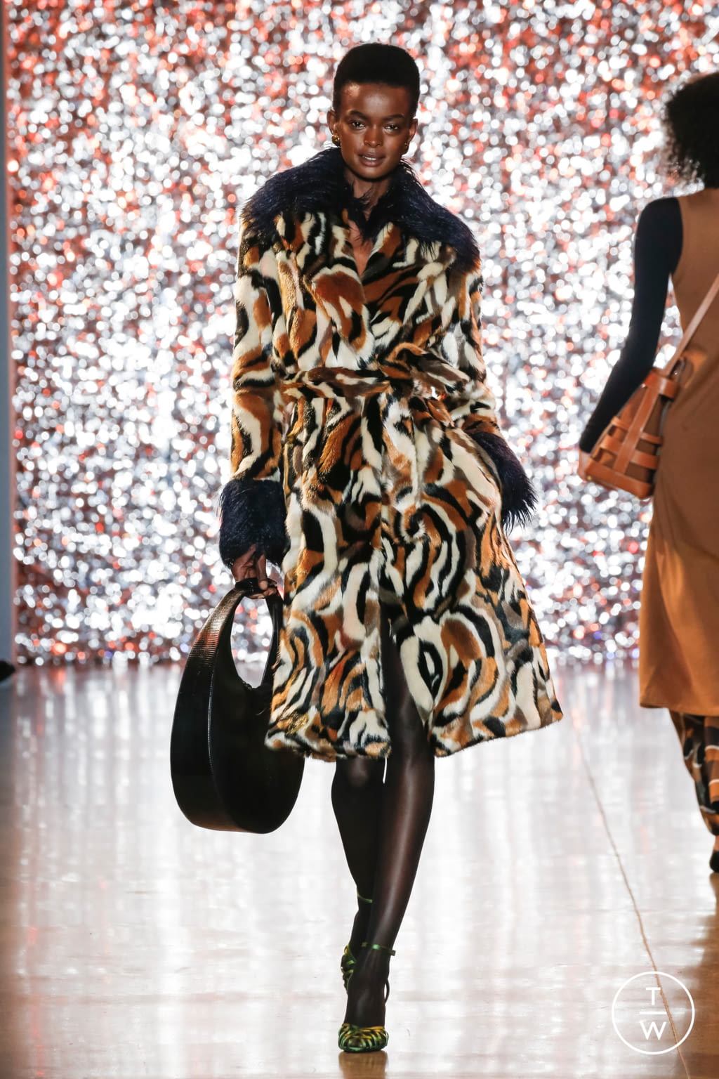 Fashion Week New York Fall/Winter 2019 look 4 from the Staud collection 女装