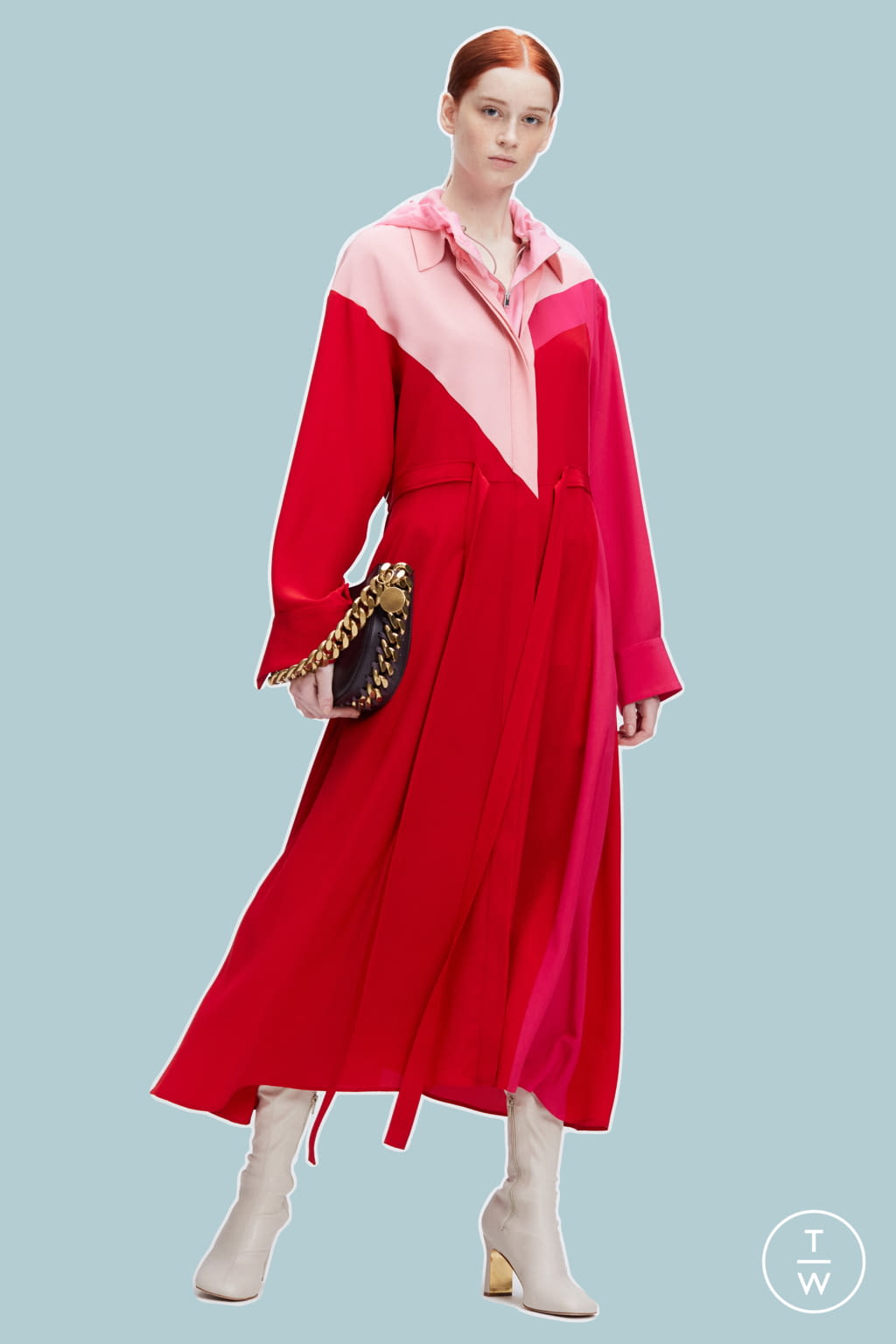 Fashion Week Paris Pre-Fall 2021 look 4 from the Stella McCartney collection womenswear
