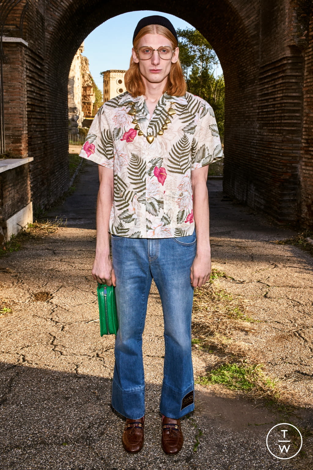 Fashion Week Milan Pre-Fall 2020 look 41 from the Gucci collection menswear