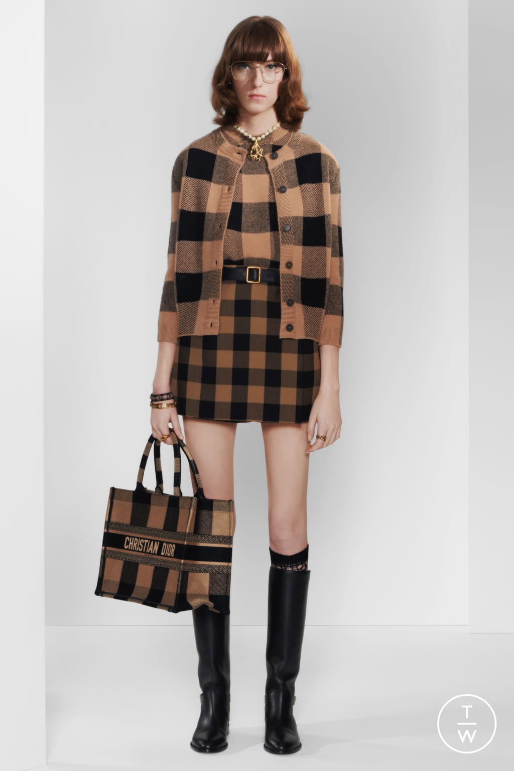 Fashion Week Paris Pre-Fall 2020 look 42 from the Christian Dior collection womenswear