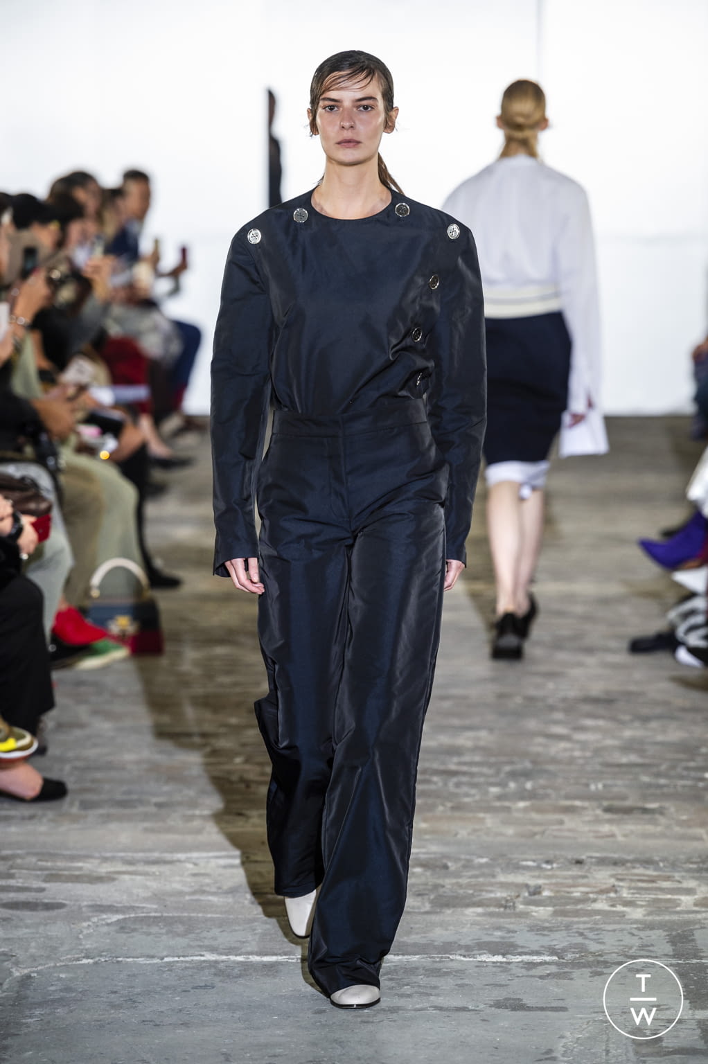 Fashion Week Paris Spring/Summer 2019 look 42 from the Kristina Fidelskaya collection 女装